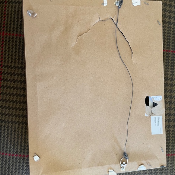 Wanderlust Ocean Beach Canvas Picture in Gold Frame - Picture 4 of 4